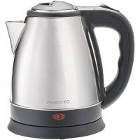 Agratto 784 - Chaleira Eletrica Inox, 220v, 1,8 Litro, Preto/inox
