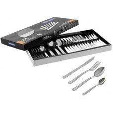 Faqueiro Tramontina Búzios cem Aço Inox com Detalhe 24 Peças Faqueiro Tramontina Búzios cem Aço Inox com Detalhe 24 Peças