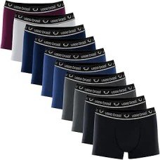 Kit Com 10 Cuecas Boxer Algodão Adulto Usee Brasil Kit Com 10 Cuecas Boxer Algodão Adulto Usee Brasil