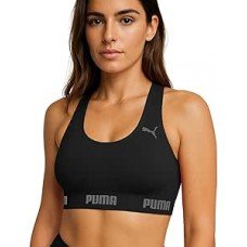 Top Academia Puma Alta Sustentação Sem Bojo Sem Costura Treino Fitness Esportivo Feminino Original. Top Academia Puma Alta Sustentação Sem Bojo Sem Costura Treino Fitness Esportivo Feminino Original.