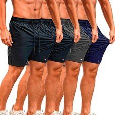 Kit 4 Bermuda Shorts Tactel Sandrini Elastano Academia Praia Kit 4 Bermuda Shorts Tactel Sandrini Elastano Academia Praia