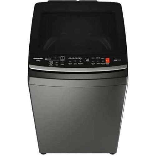 Máquina de Lavar Brastemp 17Kg Cinza Platinum com Design Infinity e Soft Close - BW17LTA 110v Máquina de Lavar Brastemp 17Kg Cinza Platinum com Design Infinity e Soft Close - BW17LTA 110v