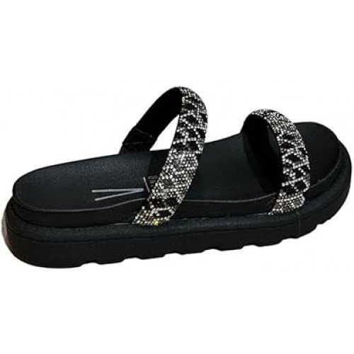 Chinelo Papete em Tiras com Strass Conforto Brilho Vizzano Chinelo Papete em Tiras com Strass Conforto Brilho Vizzano