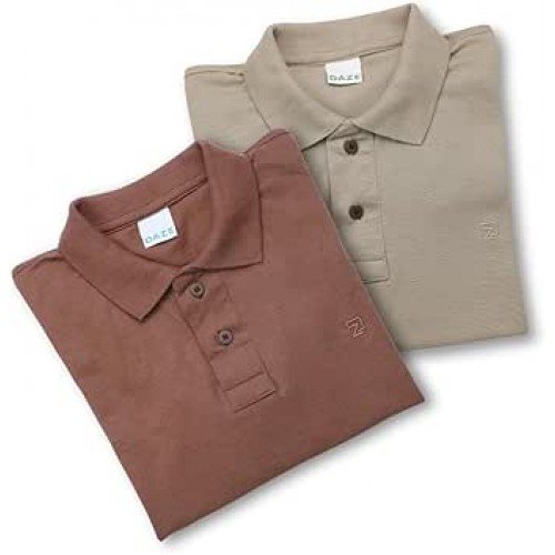 KIT 2 Camisas Polo Masculina Algodão KIT 2 Camisas Polo Masculina Algodão