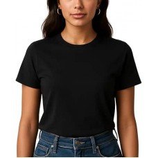 Camiseta Feminina Lisa 100% Algodão Fio 30.1 | Gola Reforçada Ribana | Essencial, Confortável | Sem Etiqueta | Embalagem premium Camiseta Feminina Lisa 100% Algodão Fio 30.1 | Gola Reforçada Ribana | Essencial, Confortável | Sem Etiqueta | Embalagem premium