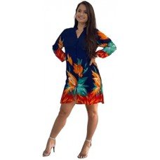 Blusa Feminina Túnica Camisa Saida Praia Verão Moda Indiana Blusa Feminina Túnica Camisa Saida Praia Verão Moda Indiana
