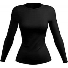 Camisa Blusa Térmica Feminina Manga Longa Camiseta Segunda Pele Proteção Solar Fator UV 50+ F7NEWSTYLE Camisa Blusa Térmica Feminina Manga Longa Camiseta Segunda Pele Proteção Solar Fator UV 50+ F7NEWSTYLE