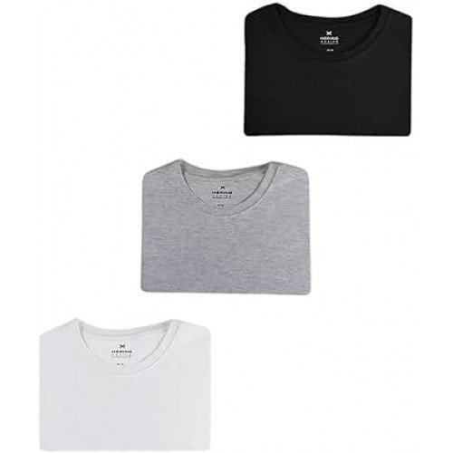 Kit Com 3 Camisetas Femininas Básicas