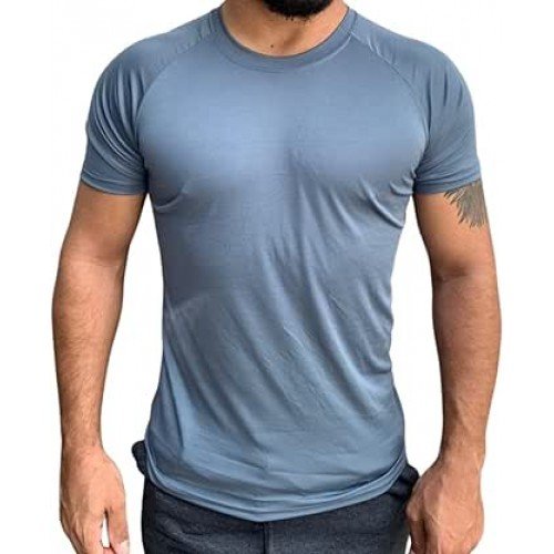 Camiseta Esporte Treino Academia Básica Masculino 100% Poliéster