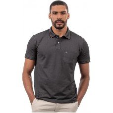 Polo Masculina Bolso Manga Curta Piquet Algodão Conforto Estilo Casual Resistente Polo Masculina Bolso Manga Curta Piquet Algodão Conforto Estilo Casual Resistente