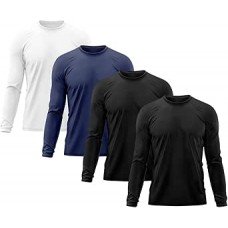 Kit 4 Camisetas Masculina Manga Longa Térmica Proteção Solar UV Dry Fit Segunda Pele X Kit 4 Camisetas Masculina Manga Longa Térmica Proteção Solar UV Dry Fit Segunda Pele X
