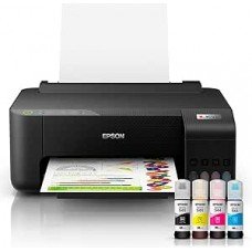 Impressora Epson EcoTank L1250 - Tanque de Tinta Colorida, Wi-Fi Direct, Comando de voz, Bivolt, Cor: Preto Impressora Epson EcoTank L1250 - Tanque de Tinta Colorida, Wi-Fi Direct, Comando de voz, Bivolt, Cor: Preto