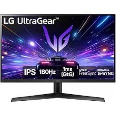 Monitor Gamer LG UltraGear 27” 27GS60F-B IPS Full HD 180Hz 1ms (GtG) NVIDIA® G-SYNC® AMD FreeSync™ HDR10 sRGB 99% HDMI DisplayPort Monitor Gamer LG UltraGear 27” 27GS60F-B IPS Full HD 180Hz 1ms (GtG) NVIDIA® G-SYNC® AMD FreeSync™ HDR10 sRGB 99% HDMI DisplayPort