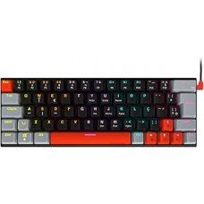 TECLADO GAMER MECANICO PCYES KUROMORI 60% - SWITCH BLUE - LED RAINBOW - PTKM60BL TECLADO GAMER MECANICO PCYES KUROMORI 60% - SWITCH BLUE - LED RAINBOW - PTKM60BL