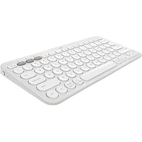 Teclado sem fio Logitech Pebble Keys 2 K380s com Conexão Bluetooth Easy-Switch e Pilha Inclusa - Compatível com PC, Mac, Chrome OS, Android, iOS e Apple TV, Layout US - Branco Teclado sem fio Logitech Pebble Keys 2 K380s com Conexão Bluetooth Easy-Switch e Pilha Inclusa - Compatível com PC, Mac, Chrome OS, Android, iOS e Apple TV, Layout US - Branco