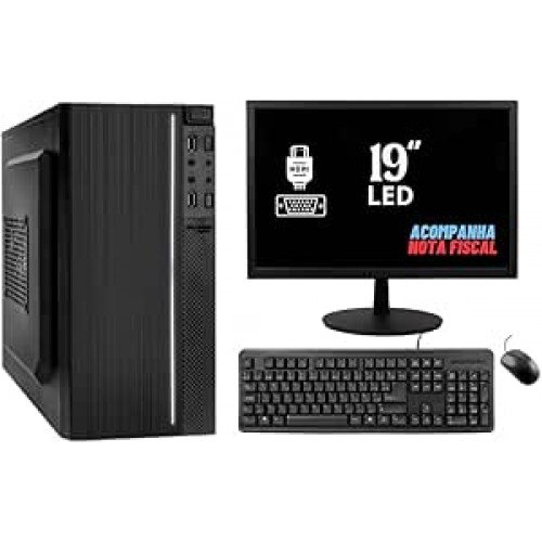 COMPUTADOR PC COMPLETO INTEL 3ª GERAÇÃO 8GB RAM SSD 240GB MONITOR 19'' COMPUTADOR PC COMPLETO INTEL 3ª GERAÇÃO 8GB RAM SSD 240GB MONITOR 19''