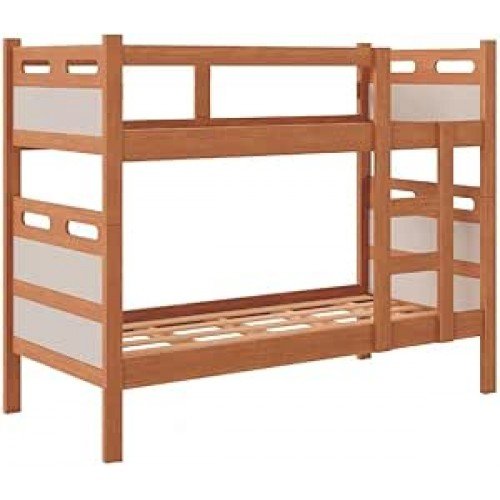 Beliche Vira Duas Camas Solteiro Jaspe MDF Cor:Nature/OFF Beliche Vira Duas Camas Solteiro Jaspe MDF Cor:Nature/OFF