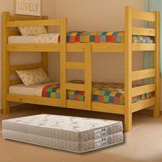 Beliche Madeira Maciça, Duas Camas Solteiro, Completa com Colchões D20 Premium, Segurança e Reforço Extra, até 120kg Beliche Madeira Maciça, Duas Camas Solteiro, Completa com Colchões D20 Premium, Segurança e Reforço Extra, até 120kg