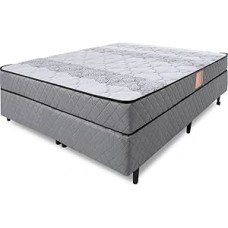 Cama Box Colchão Casal Firme Espuma D33 Antialérgico Certificado 138x188x51cm - BF Colchões Cama Box Colchão Casal Firme Espuma D33 Antialérgico Certificado 138x188x51cm - BF Colchões