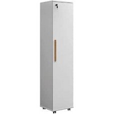 Armário Multiuso Lavanderia Com Chave e Rodízios 1 Porta Armário Multiuso Lavanderia Com Chave e Rodízios 1 Porta