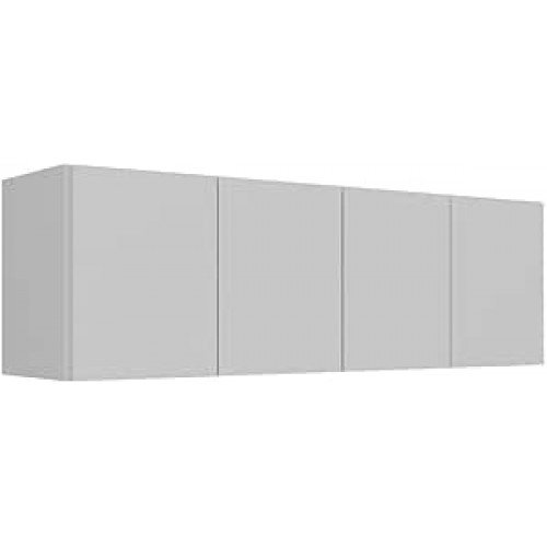 Armário Aéreo Multimóveis 4 Portas MP2156 Branco – Cozinha Moderna com Mais Espaço e Organização Armário Aéreo Multimóveis 4 Portas MP2156 Branco – Cozinha Moderna com Mais Espaço e Organização