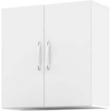Armário Multiuso Aéreo 2 Portas Parede Suspenso Cozinha Quarto Branco Armário Multiuso Aéreo 2 Portas Parede Suspenso Cozinha Quarto Branco