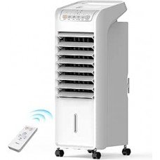 Climatizador de Ar Frio, 60W, 4,5L, Midea Branco 127V, AKAF1 Climatizador de Ar Frio, 60W, 4,5L, Midea Branco 127V, AKAF1