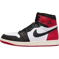 Nike Tênis masculino Air Jordan 1 Retro High OG, Bico preto, 42
