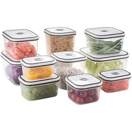 Electrolux - Kit Potes de Plástico Hermético, 10 unidades